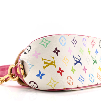 Louis Vuitton Monogram Multicolor Alligator Marilyn White 8 of 11
