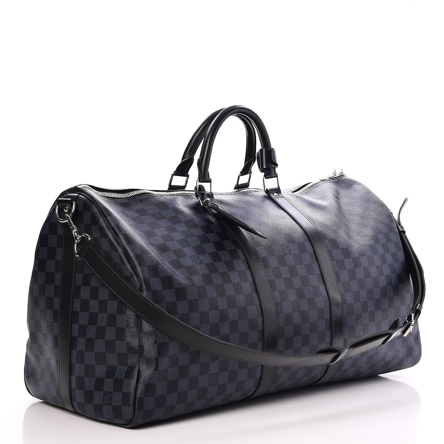 Louis Vuitton Damier Cobalt Keepall Bandouliere 55 3 of 11
