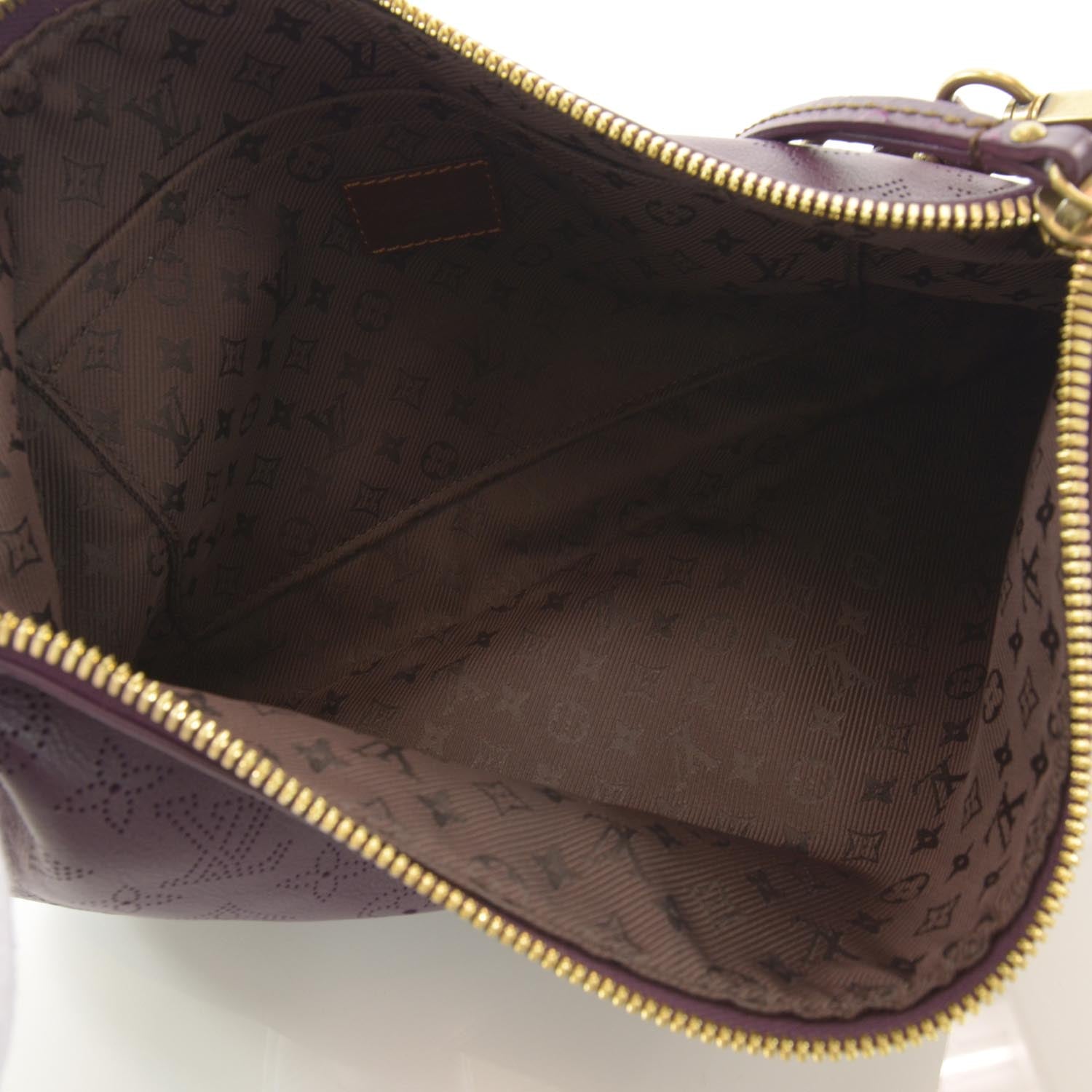 Louis Vuitton Mahina Onatah Pochette Aubergine 7 of 7