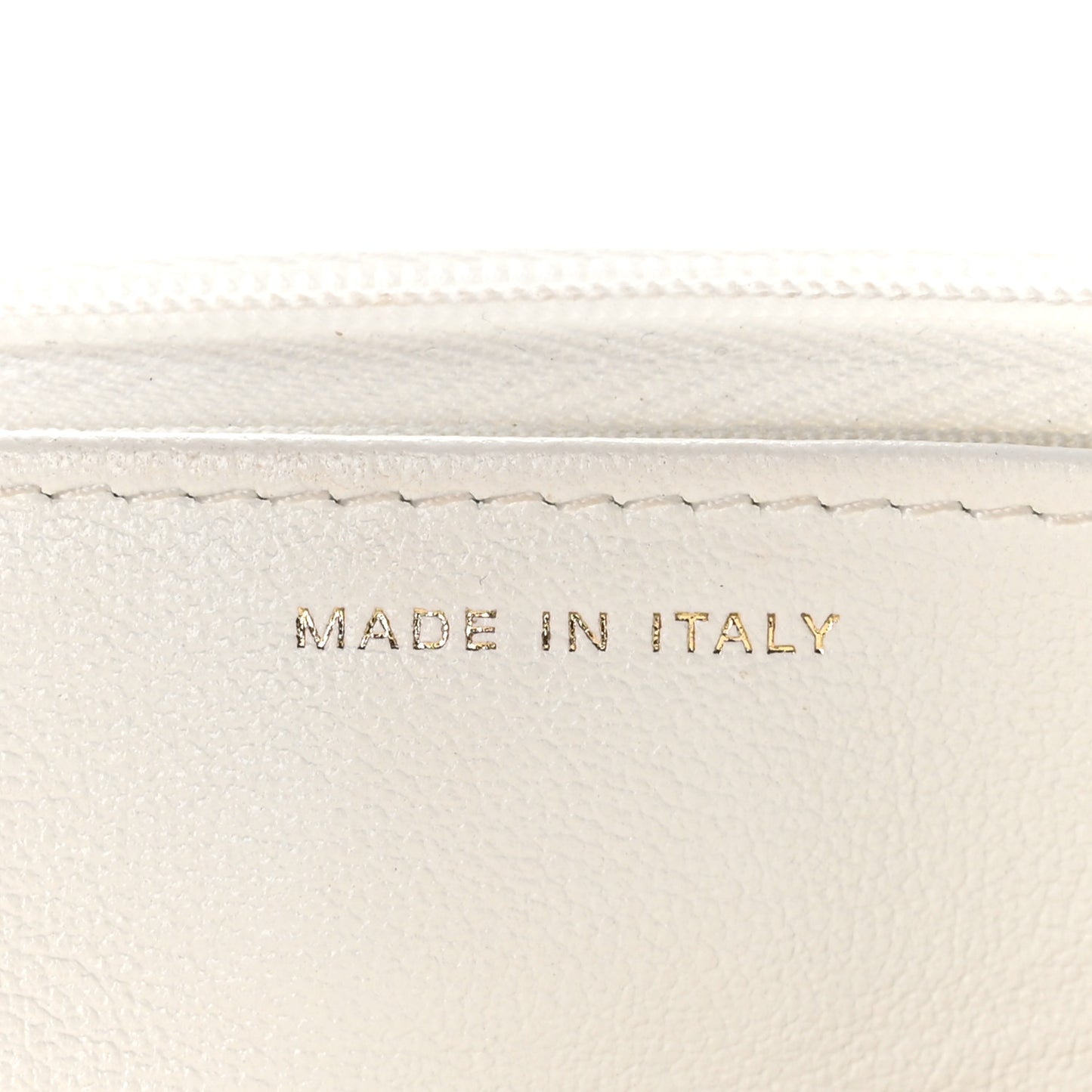 Lambskin Quilted Resin Chain Top Handle Wallet On Chain WOC White
