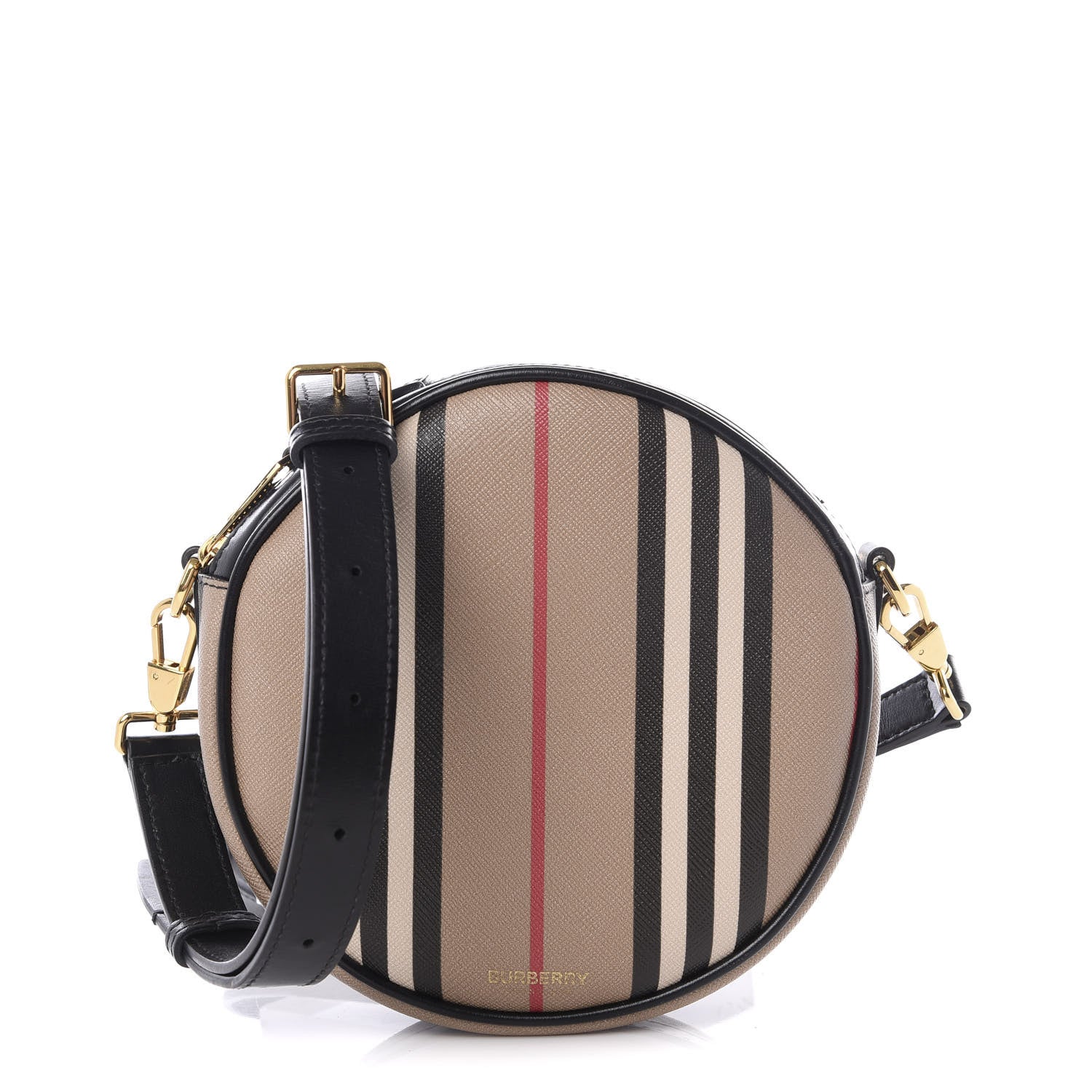 Burberry E-Canvas Calfskin Louise Bag Archive Beige 1 of 7