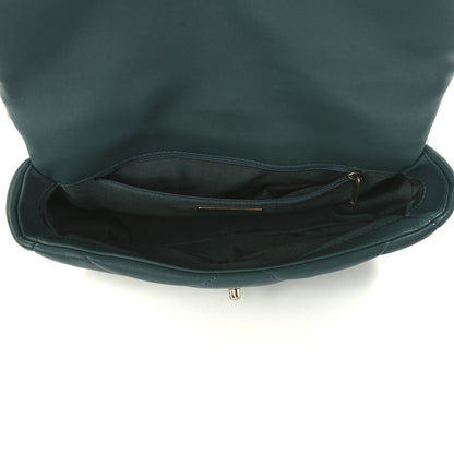 Chanel Lambskin Quilted Medium Chanel 19 Flap Green 5 of 11