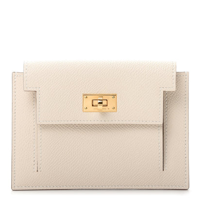 Hermes Epsom Kelly Pocket Compact Wallet Craie 1 of 8