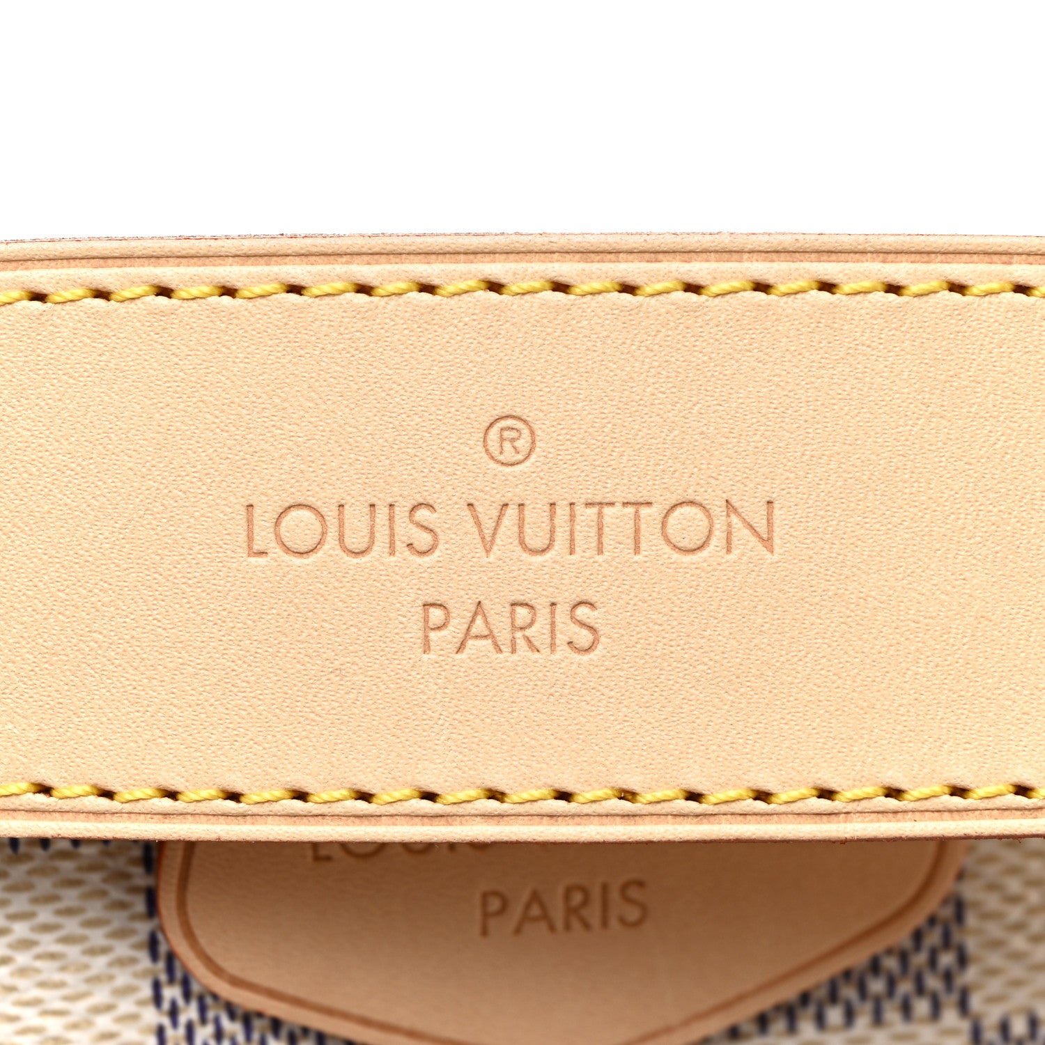 Louis Vuitton Damier Azur Graceful MM Rose Ballerine 10 of 10