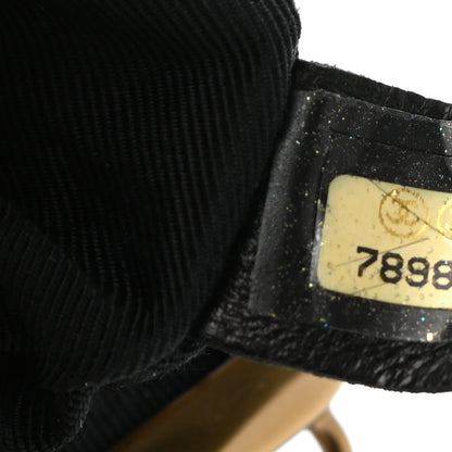 Chanel Glazed Calfskin Small Kisslock Frame Bag Black 7 of 7