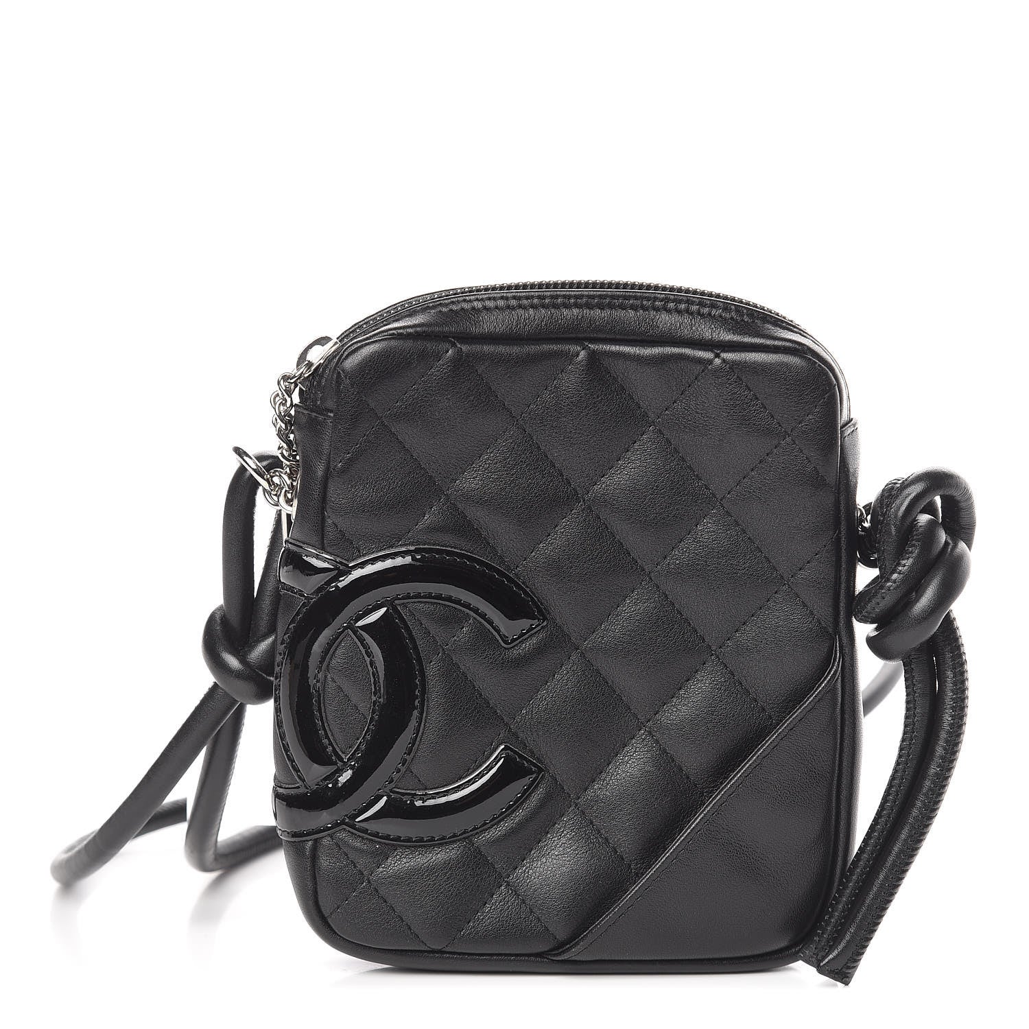 Chanel Calfskin Quilted Small Cambon Messenger Black 1 of 10