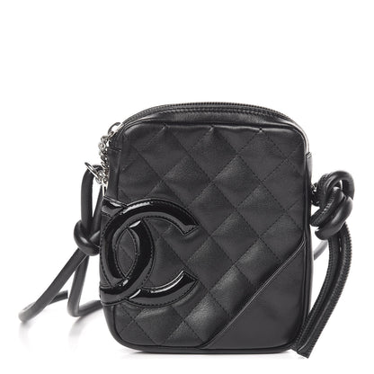Chanel Calfskin Quilted Small Cambon Messenger Black 1 of 10