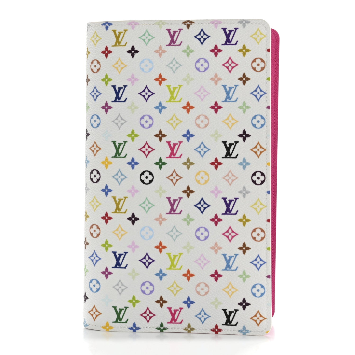 Louis Vuitton LV X TM Monogram Multicolor Emily Notebook Cover MM White 1 of 7