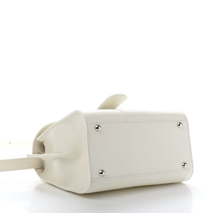 Delvaux Calfskin Mini Brillant Satchel Ivory 5 of 14