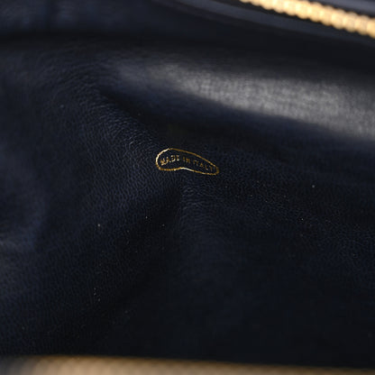 Chanel Lambskin Quilted Shoulder Bag Navy 7 of 11