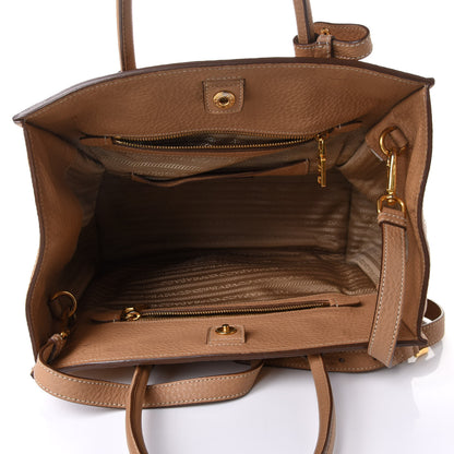 Prada Vitello Phenix Shopping Tote Sabbia 5 of 13