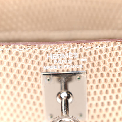 Hermes Lizard Niloticus Kelly Sellier 25 Ficelle 6 of 14