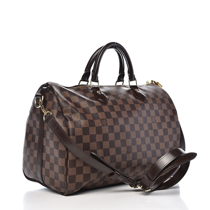 Louis Vuitton Damier Ebene Speedy Bandouliere 35 3 of 12