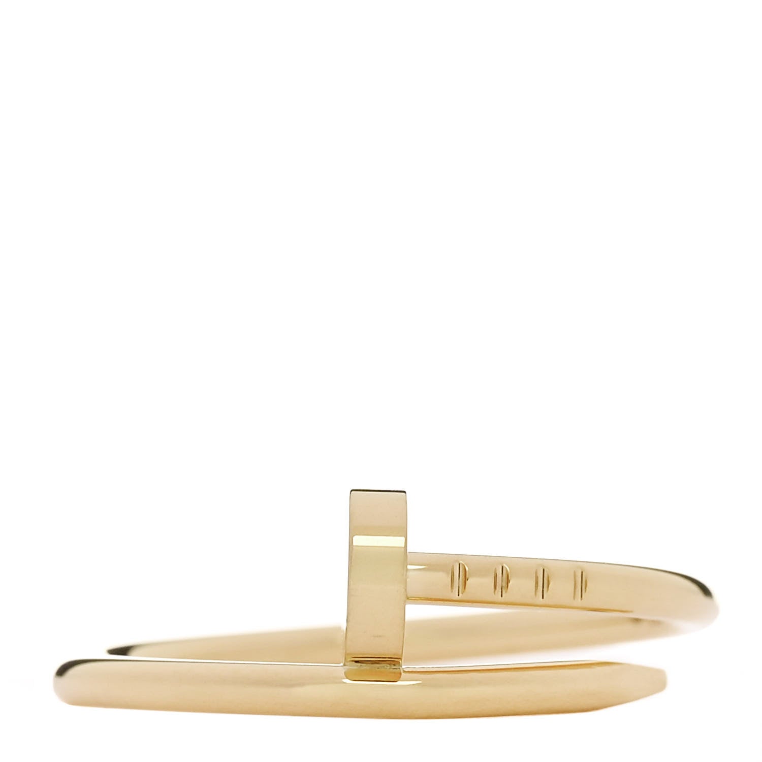 Cartier 18K Yellow Gold Small Juste Un Clou Ring 59 8.75 1 of 6