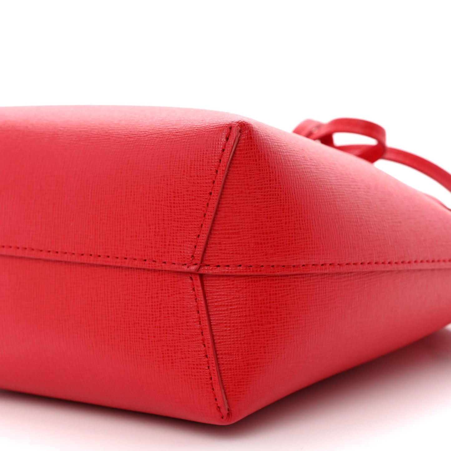 Calfskin Mini Mini Bucket Bag Flamma