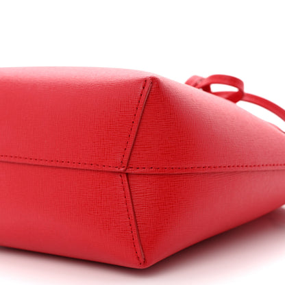 Mansur Gavriel Calfskin Mini Mini Bucket Bag Flamma 10 of 10