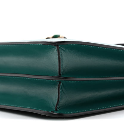 Bulgari Calfskin Serpenti Forever Shoulder Bag Emerald Green 9 of 12