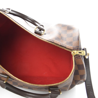 Louis Vuitton Damier Ebene Speedy Bandouliere 35 5 of 13