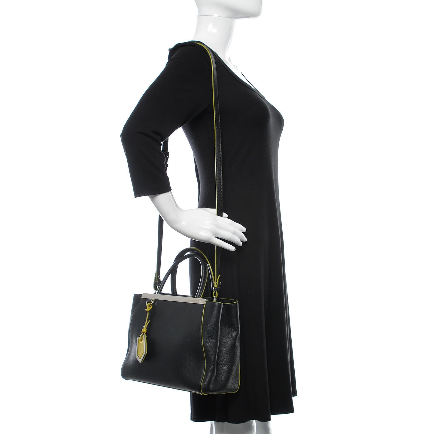 Vitello Elite Petite 2Jours Tote Black