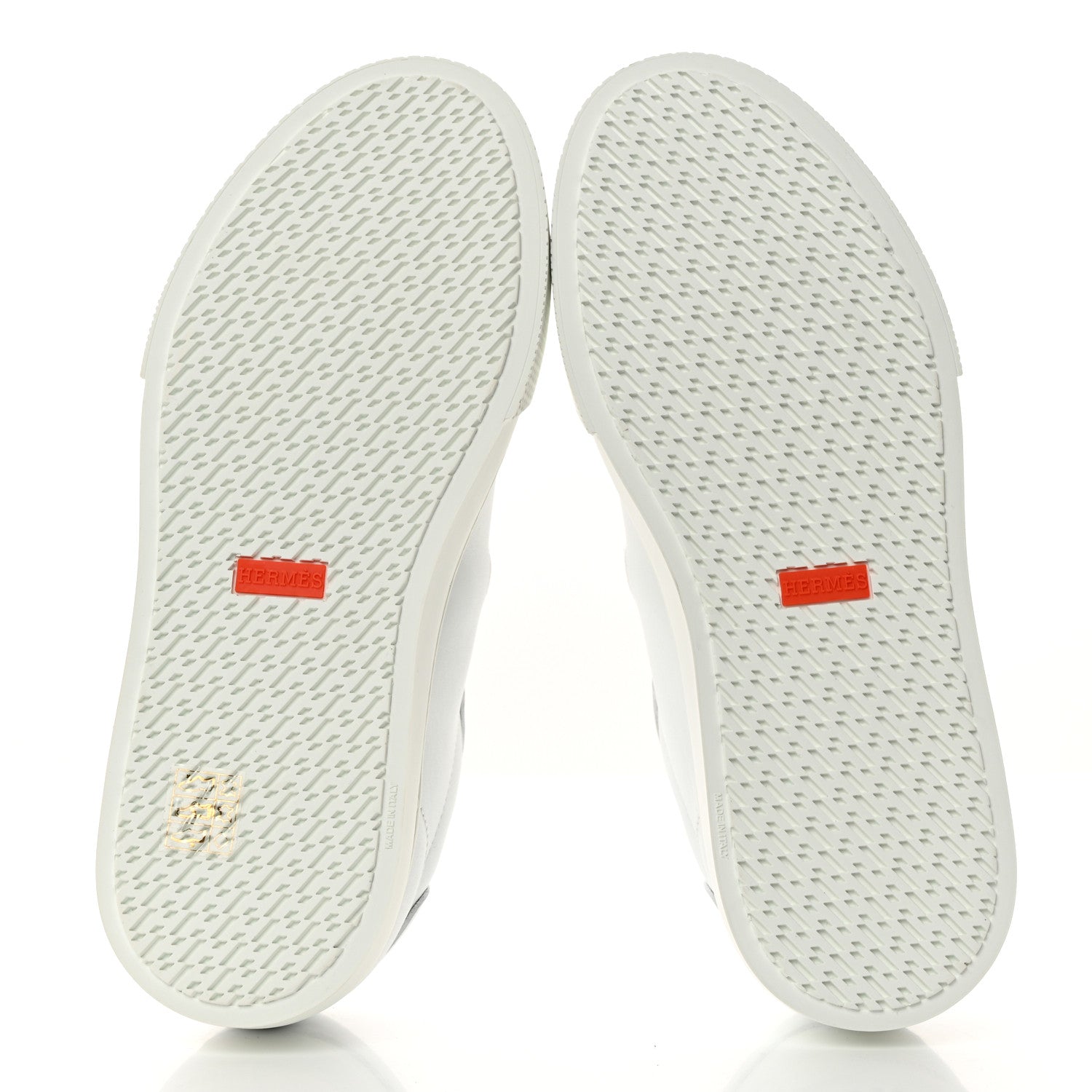 Hermes Calfskin Day Sneakers 40 White 5 of 9