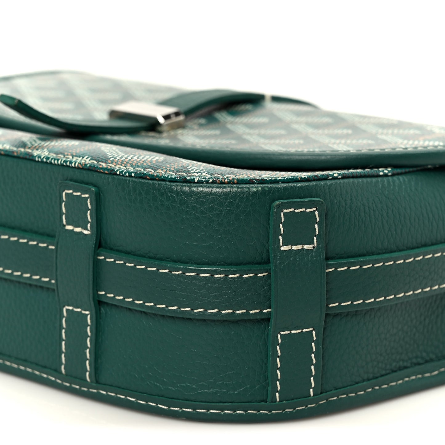 Goyardine Belvedere II PM Messenger Bag Green