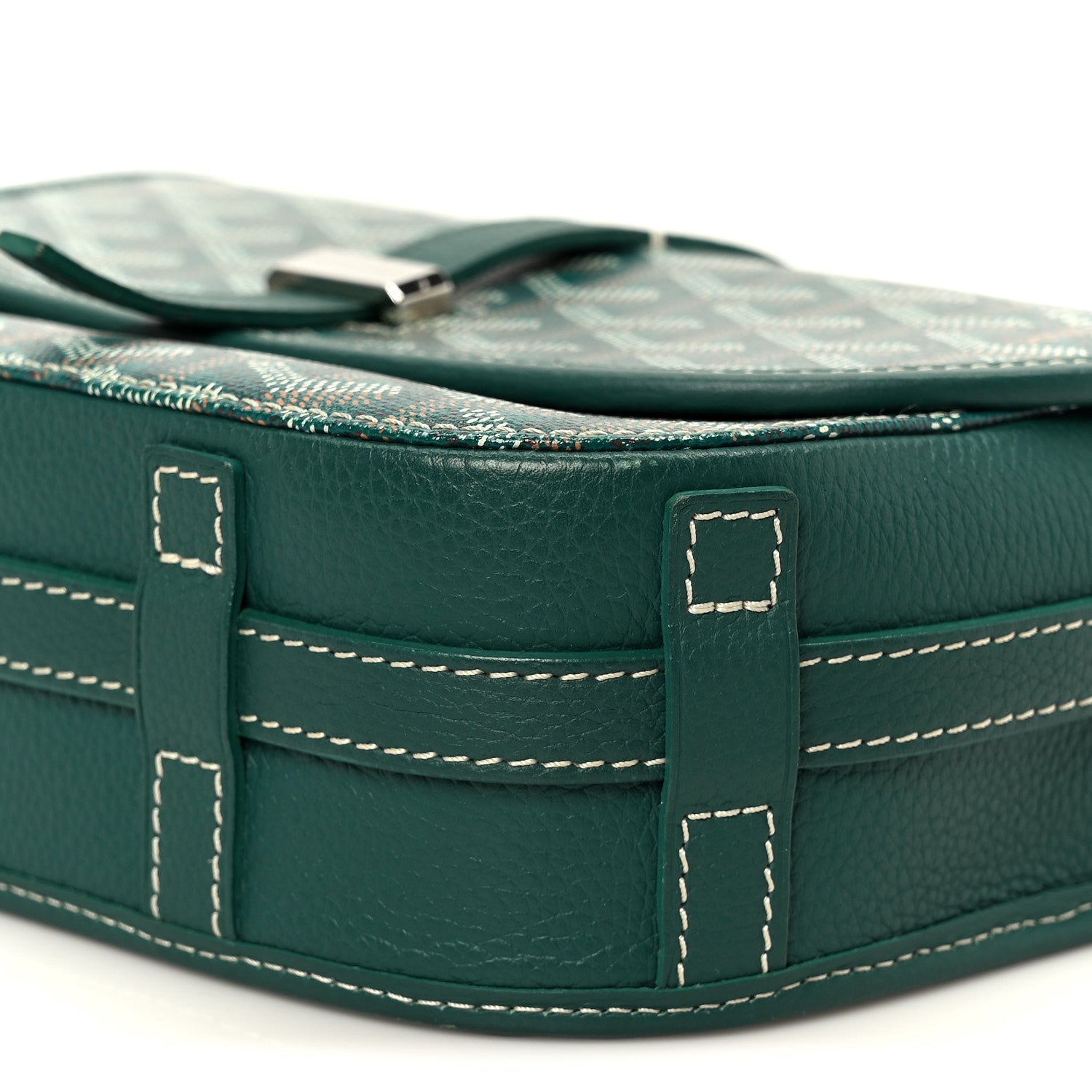 Goyard Goyardine Belvedere II PM Messenger Bag Green 10 of 10