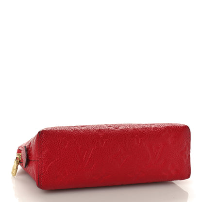 Louis Vuitton Empreinte Cosmetic Pouch Scarlet 4 of 10