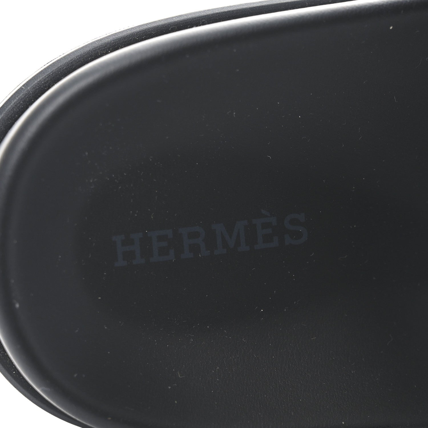 Hermes Lizard Calfskin Womens Chypre Sandals 40 Ombre Black 7 of 8