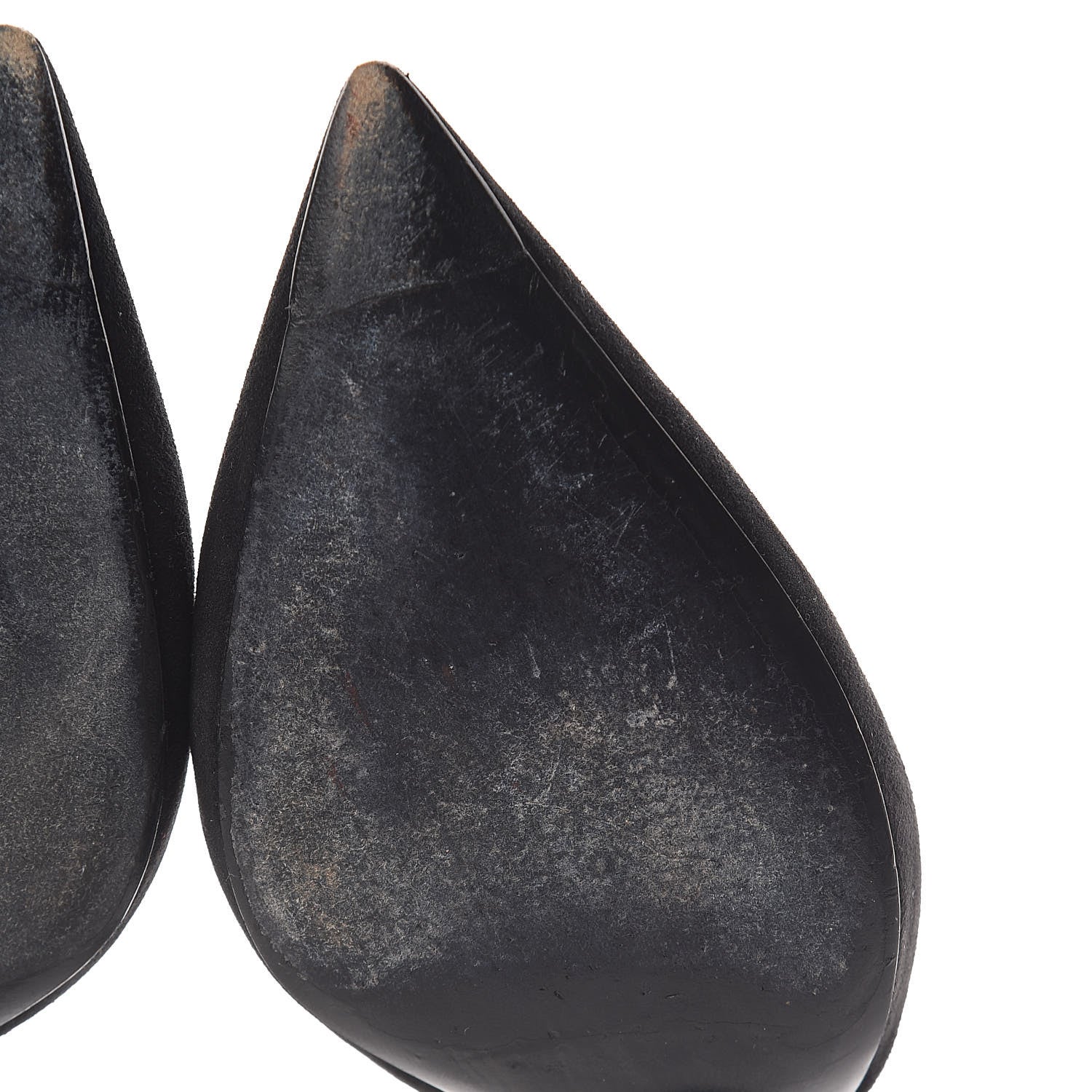 Saint Laurent Kid Scamosciato Classic Paris 80 Skinny Pumps 37.5 Black 12 of 14