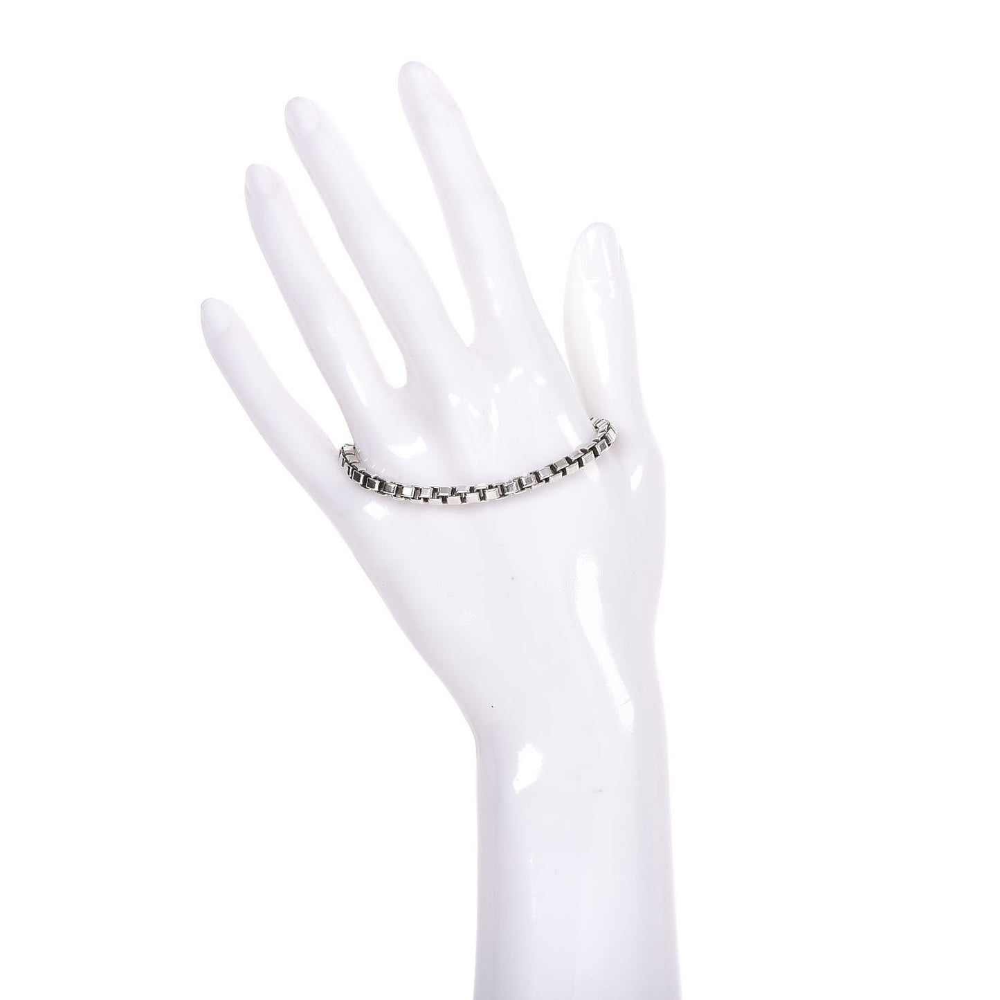 Sterling Silver 4mm Venetian Link Bracelet