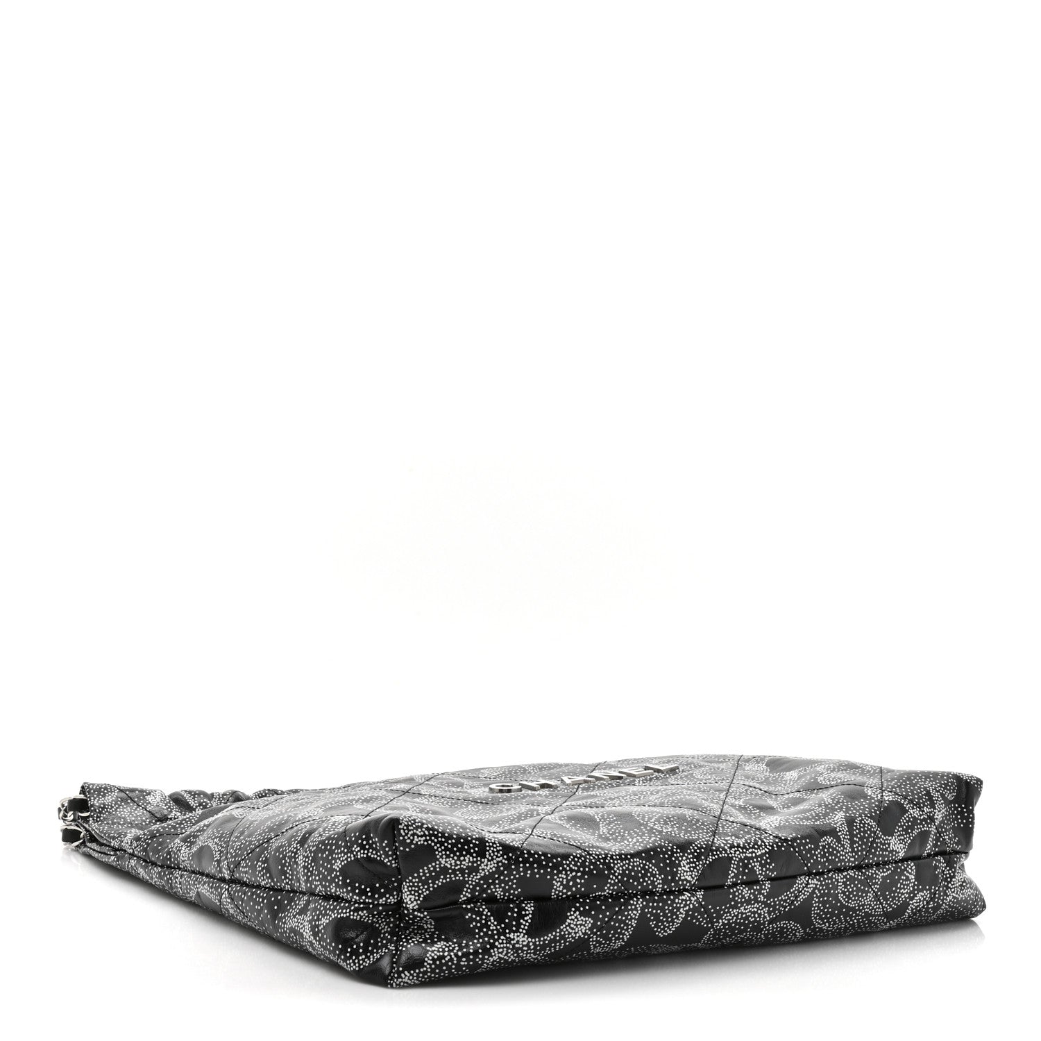 Chanel Printed Calfskin Quilted Chanel 22 Black 4 of 10