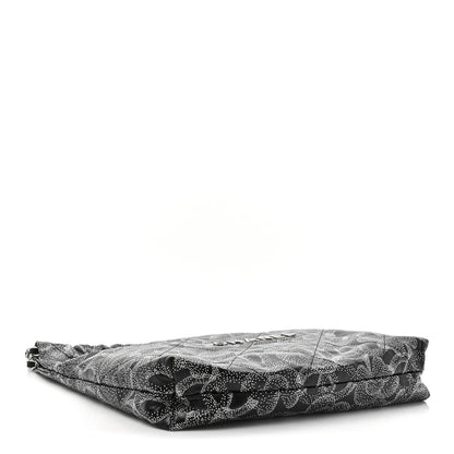 Chanel Printed Calfskin Quilted Chanel 22 Black 4 of 10