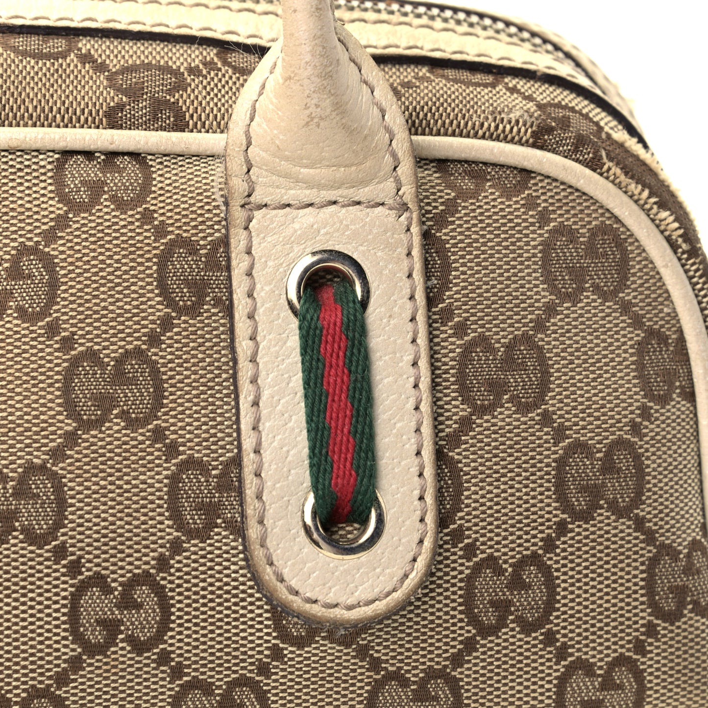 Monogram Small Princy Satchel Off White