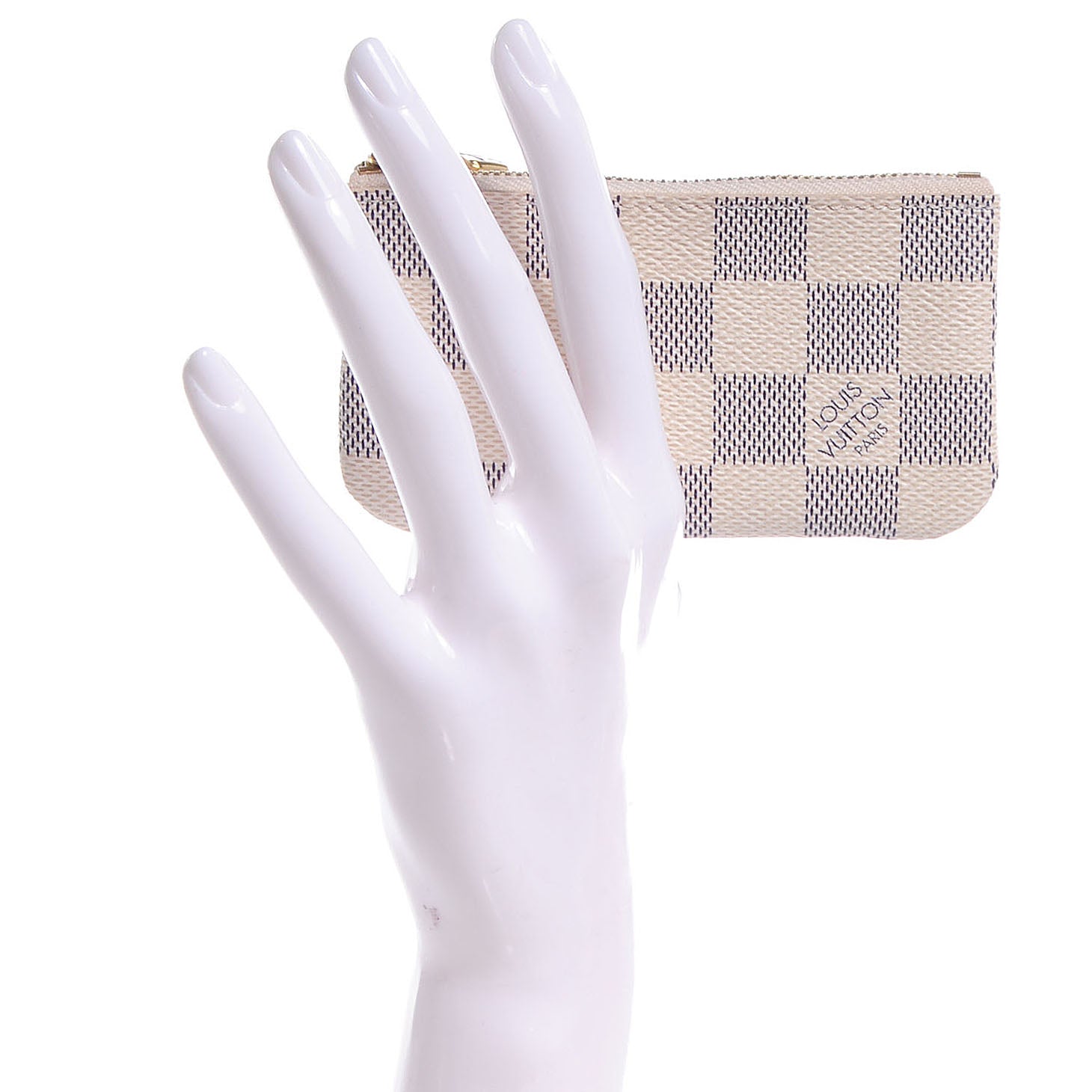 Louis Vuitton Damier Azur Key Pouch 2 of 8