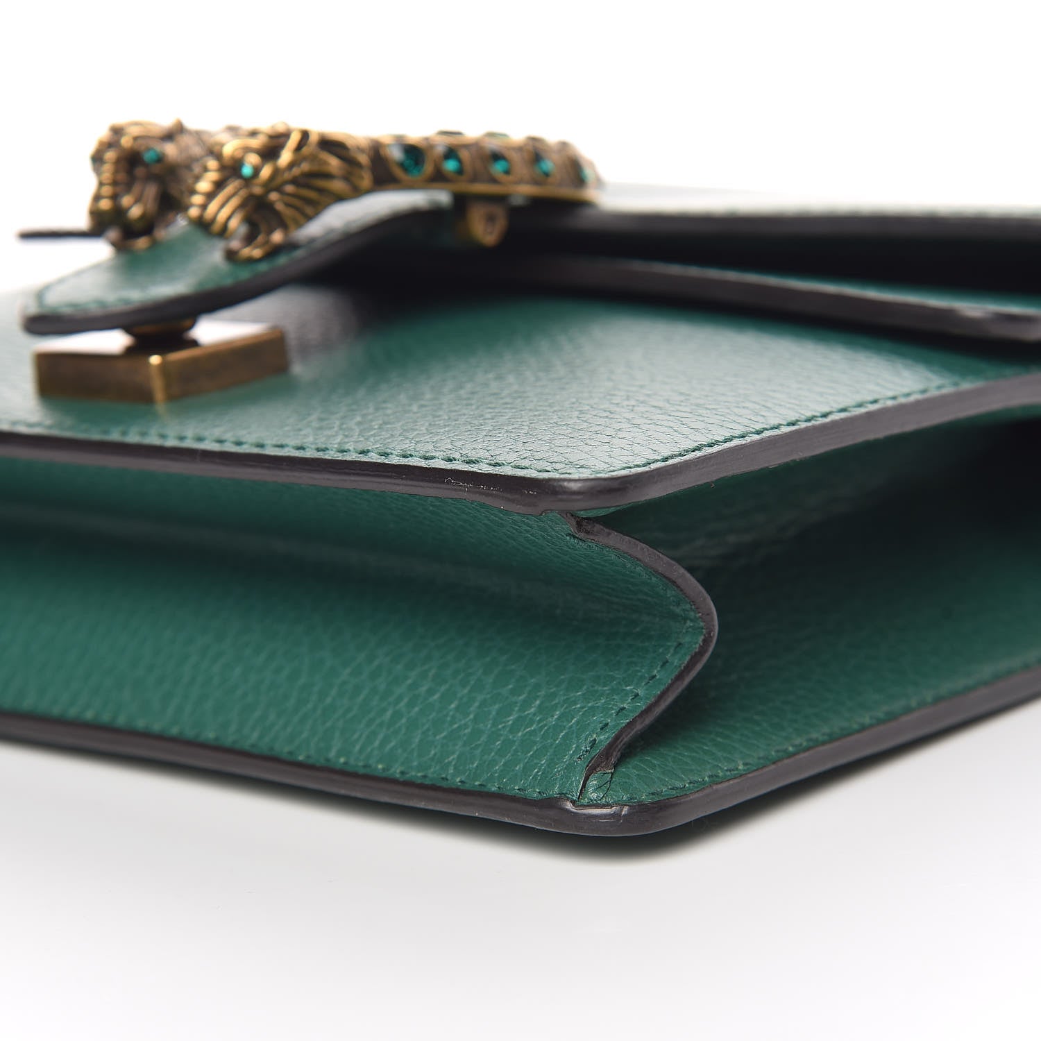Gucci Calfskin Mini Dionysus Shoulder Bag Emerald 9 of 11