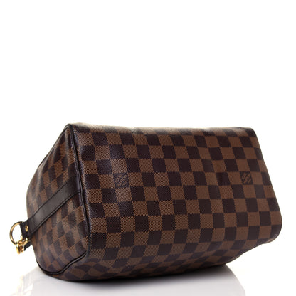 Louis Vuitton Damier Ebene Speedy Bandouliere 25 7 of 19