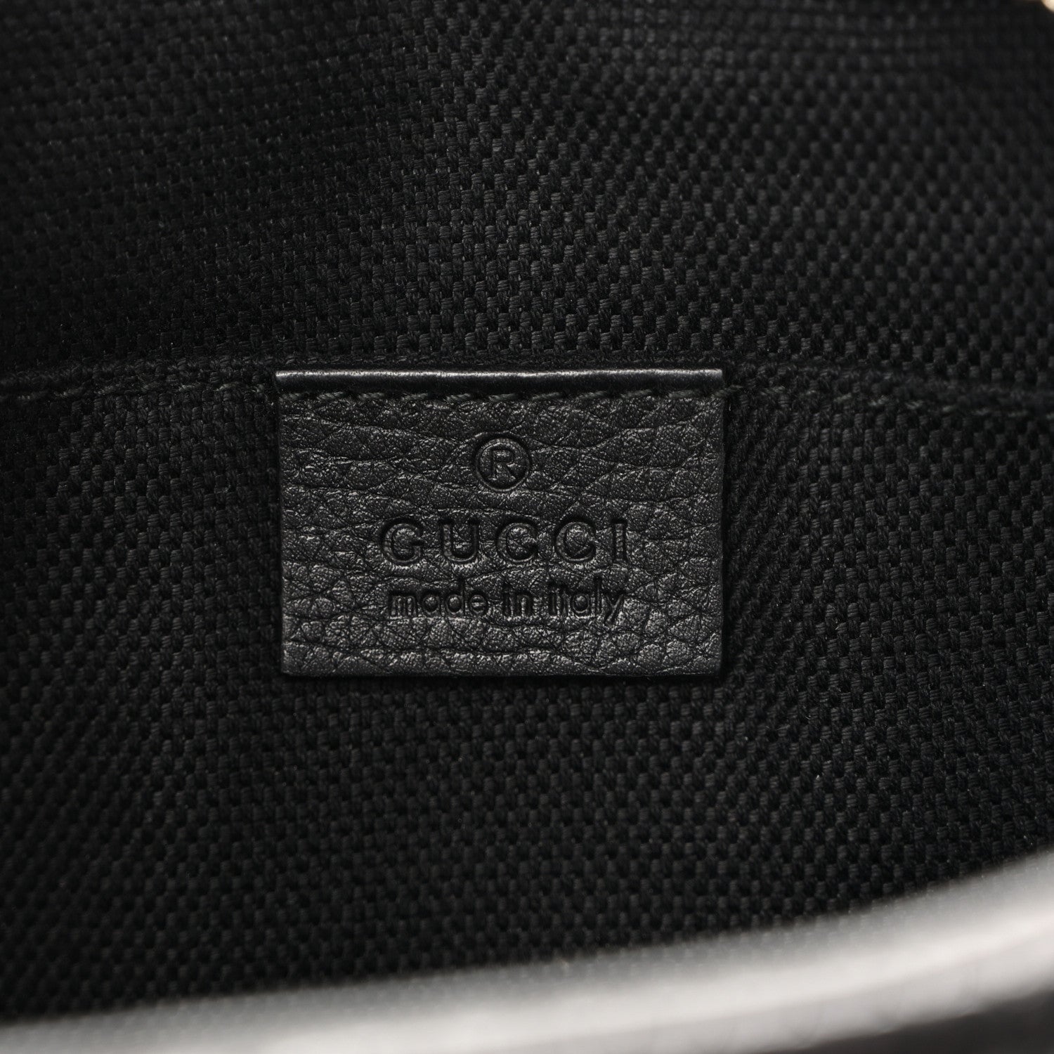 Gucci Snakeskin Small Soho Disco Bag Black 6 of 11