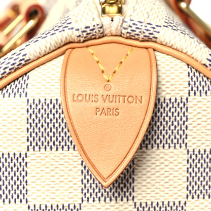 Louis Vuitton Damier Azur Speedy 25 6 of 10
