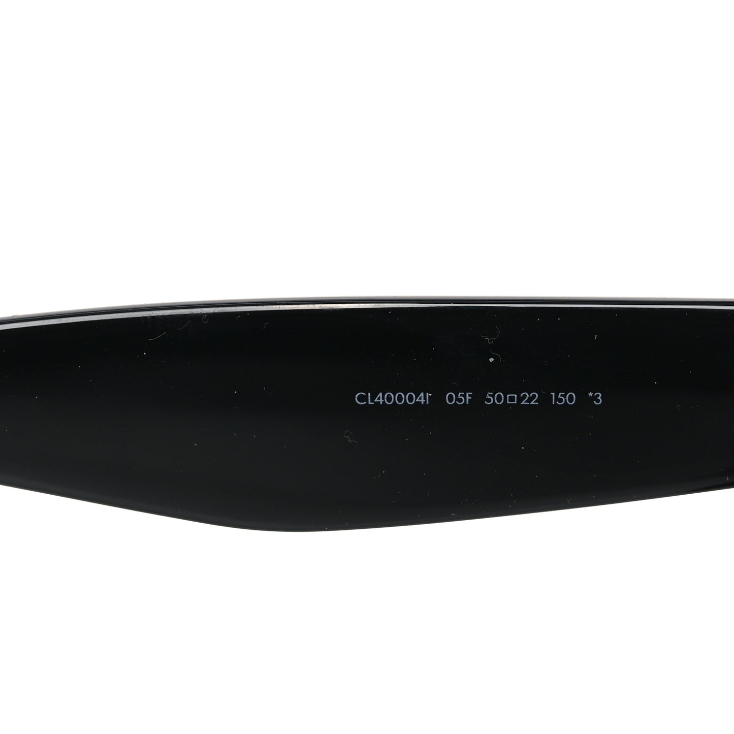 Acetate Cat Eye Sunglasses CL40004I Grey Black