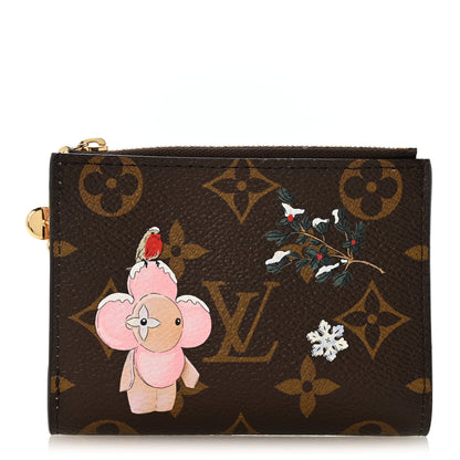 Louis Vuitton Monogram Vivienne Snowy Pearl Lisa Wallet 1 of 7
