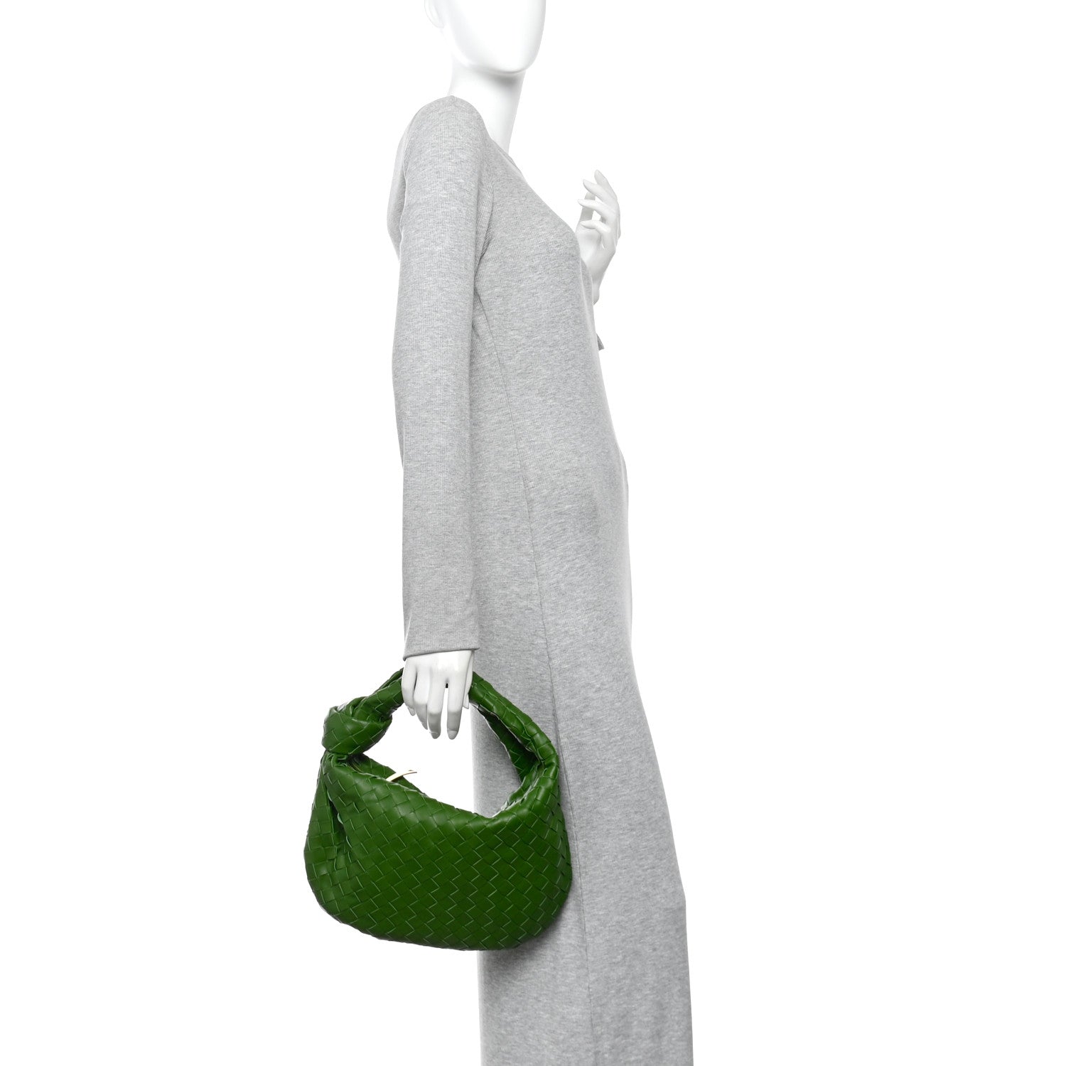 Bottega Veneta Nappa Intrecciato Teen Jodie Hobo Avocado 2 of 10