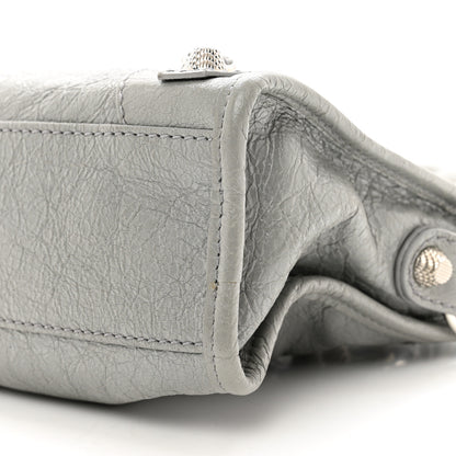 Balenciaga Agneau Giant 12 Silver Hardware Mini City Gris Haussmannien 9 of 9