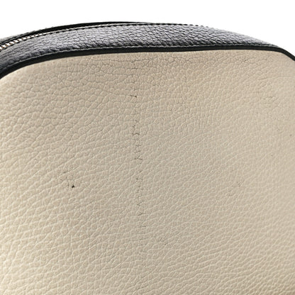 Gucci Dollar Calfskin Bi-Color Small Soho Disco Bag Mystic White Black 20 of 22
