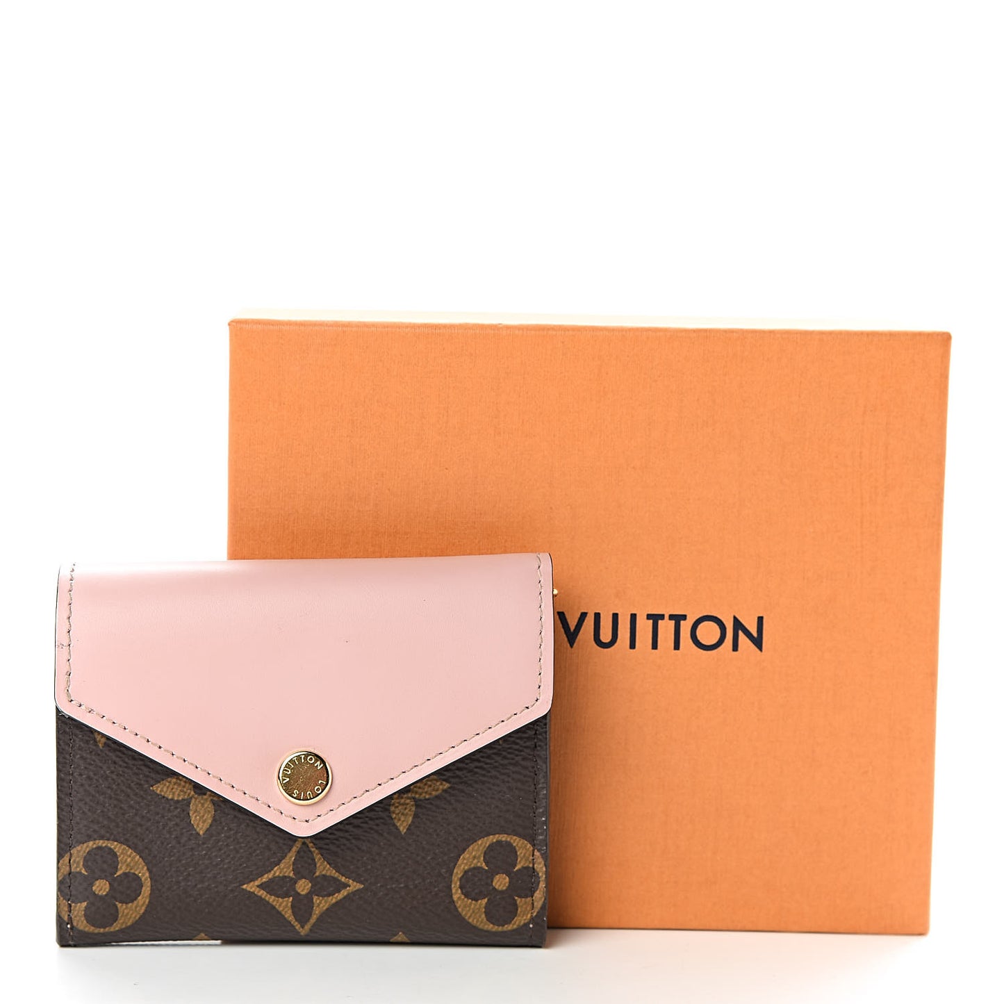 Monogram Zoe Wallet Rose Ballerine