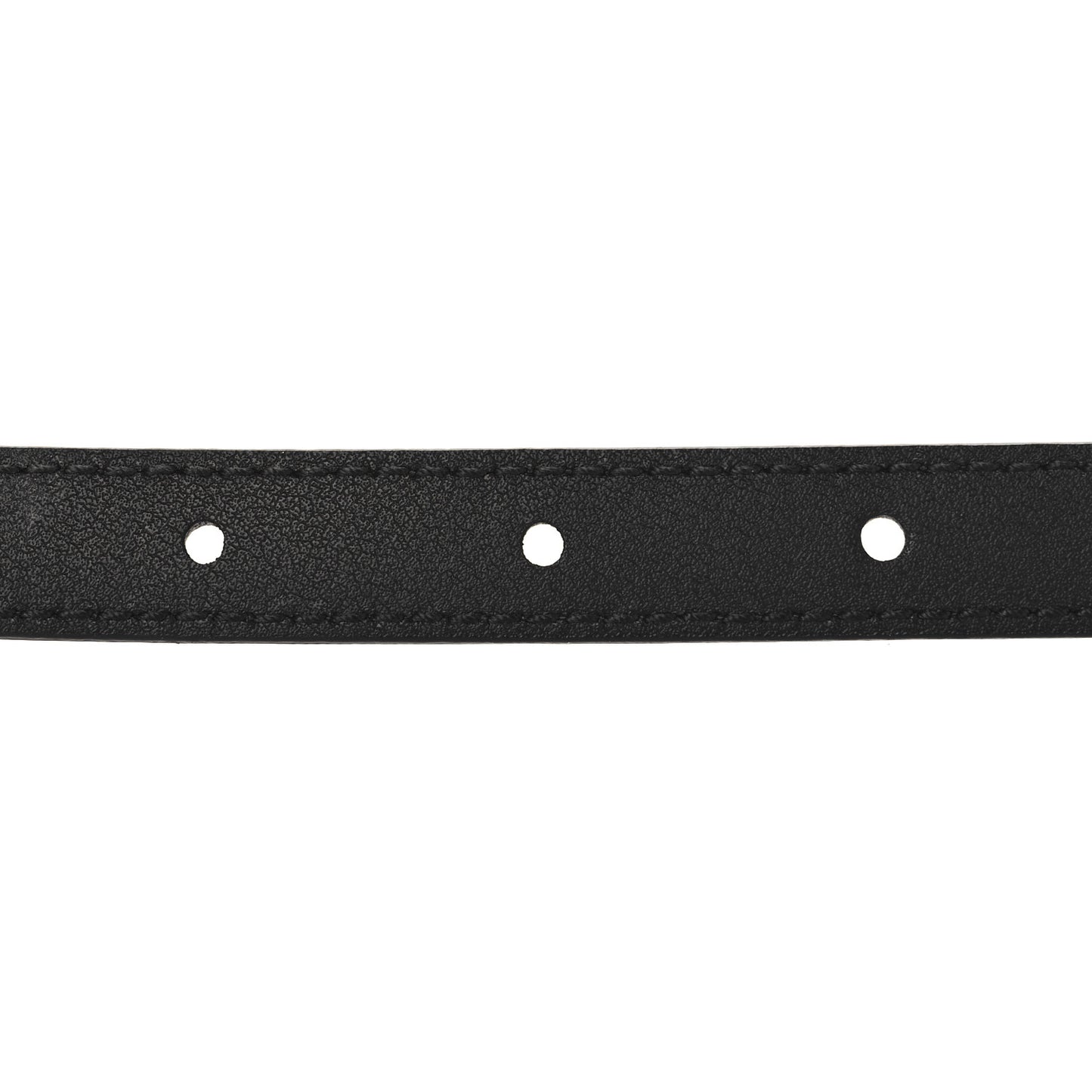 Plutone Calfskin Gucci Buckle 20mm Thin Belt 100 40 Black
