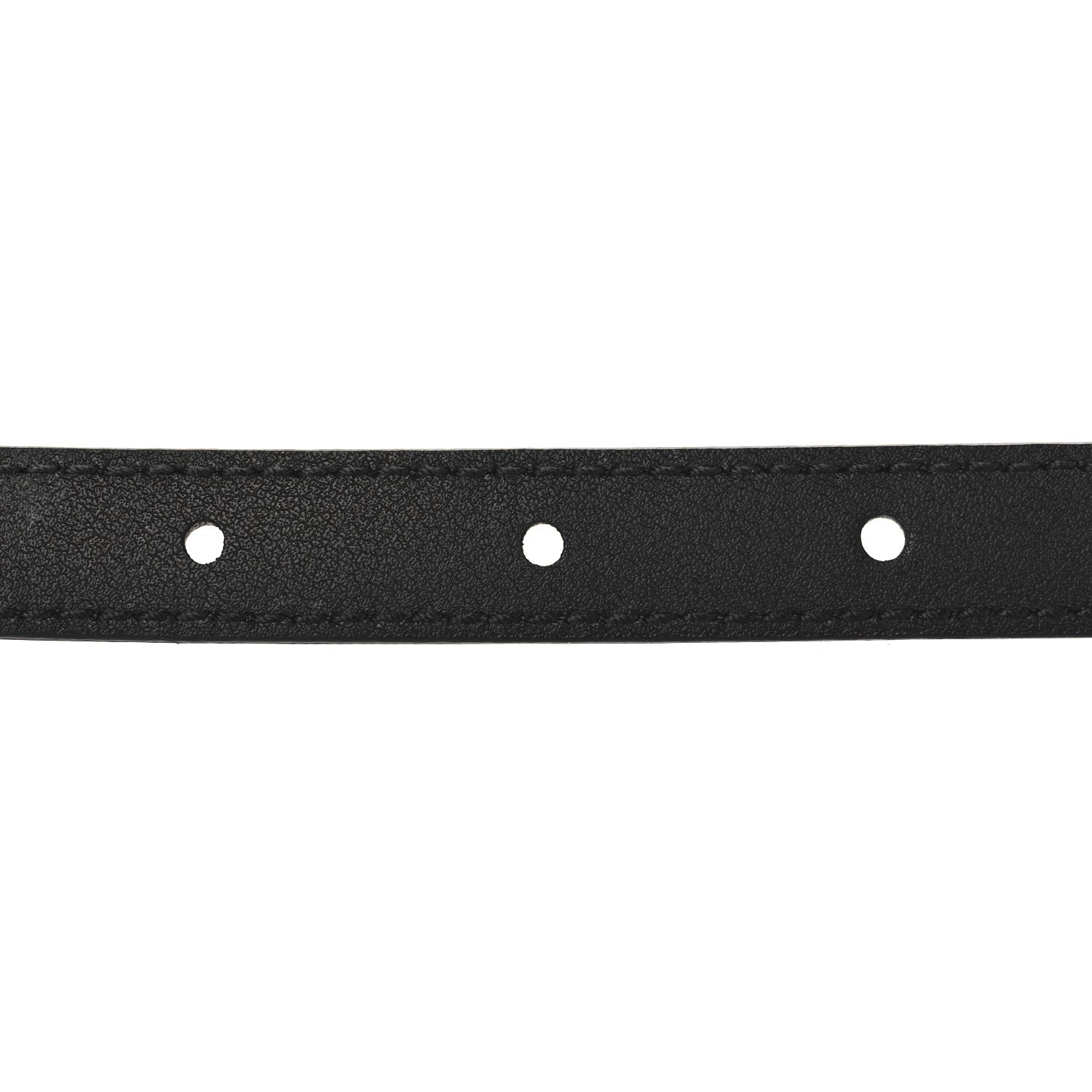 Gucci Plutone Calfskin Gucci Buckle 20mm Thin Belt 100 40 Black 4 of 5