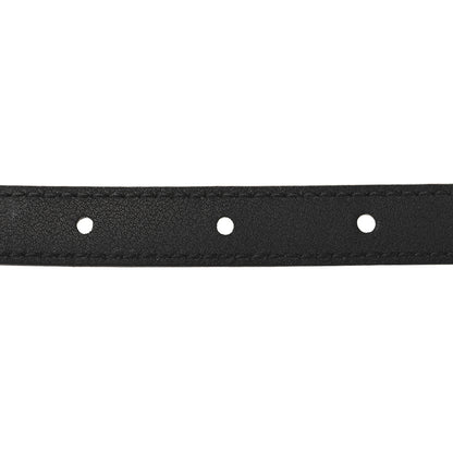 Gucci Plutone Calfskin Gucci Buckle 20mm Thin Belt 100 40 Black 4 of 5