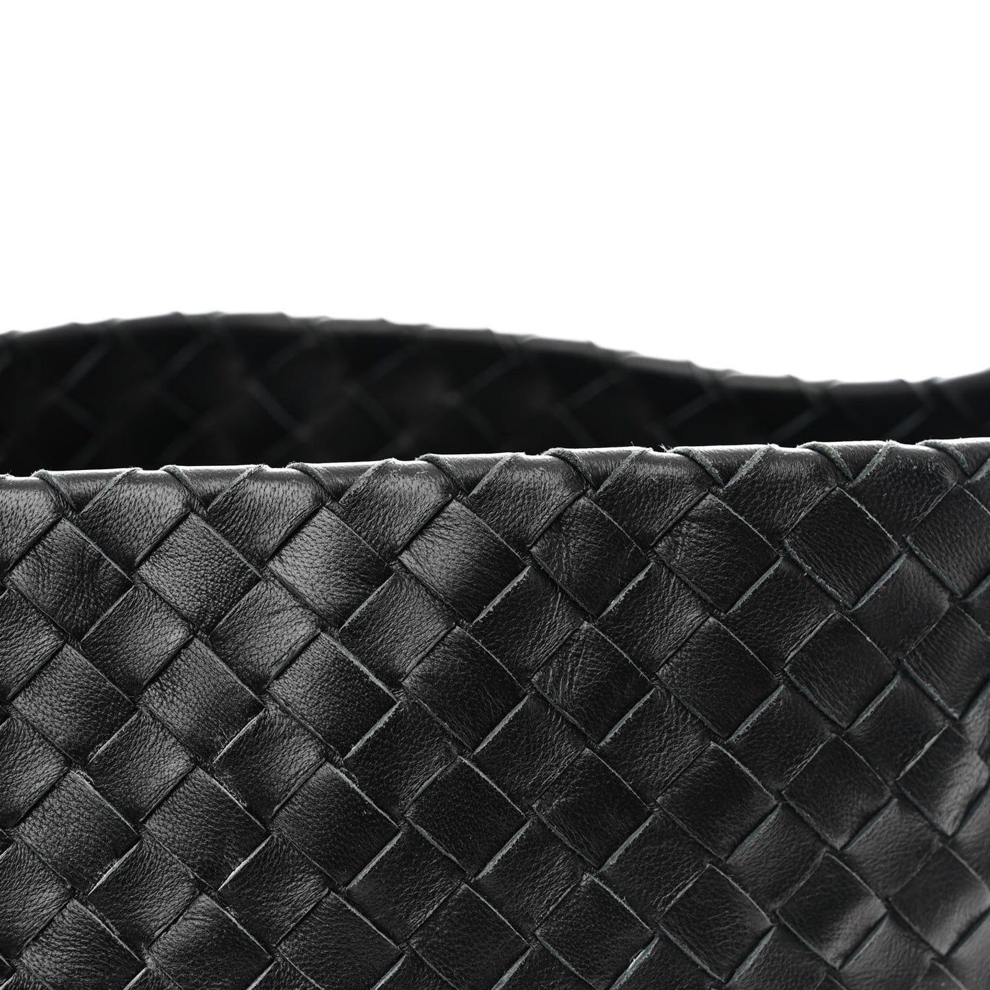Nappa Intrecciato Small Bella Tote Black