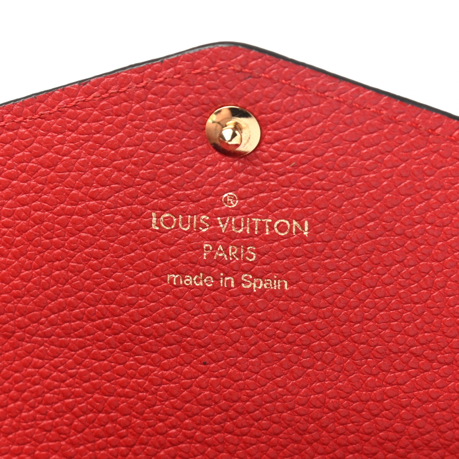 Louis Vuitton Empreinte Sarah Wallet NM Cherry 6 of 7
