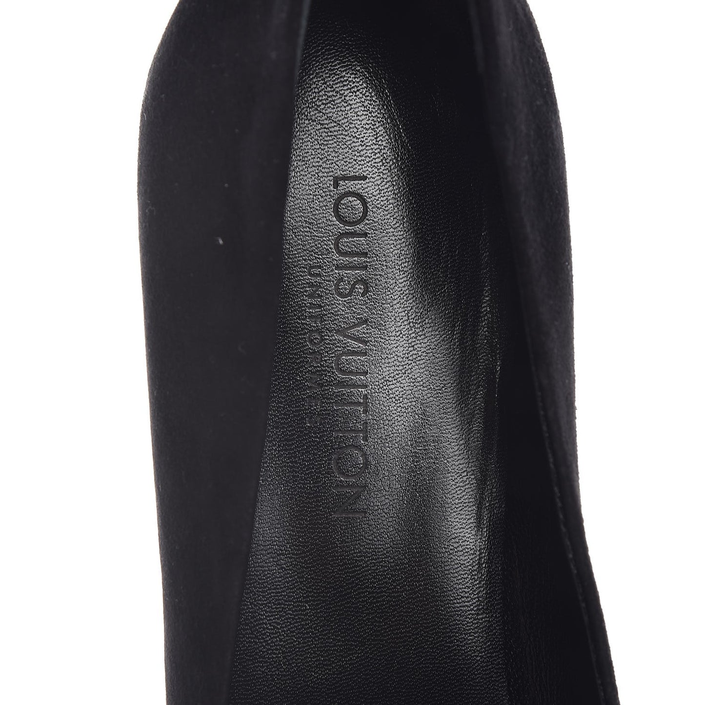 Suede Uniformes Pump 38.5 Black